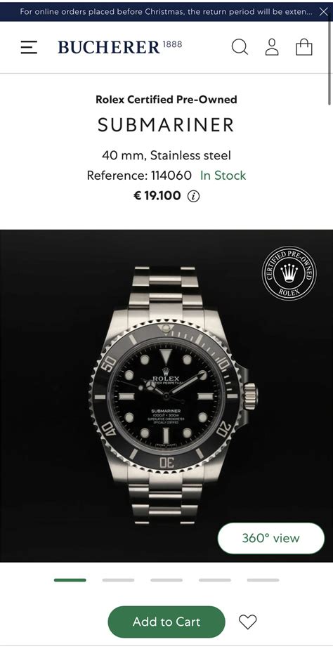 rolex certified pre owned prices|rolex certified pre owned bucherer.